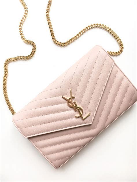 pink and gold ysl bag|ysl pink bag price.